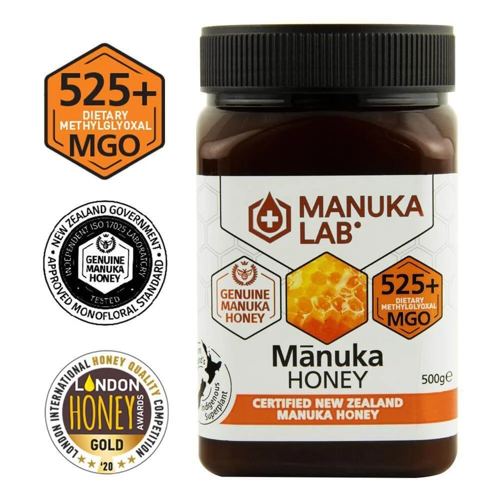 Miere de manuka MGO 525+, 500g,  Manuka Lab