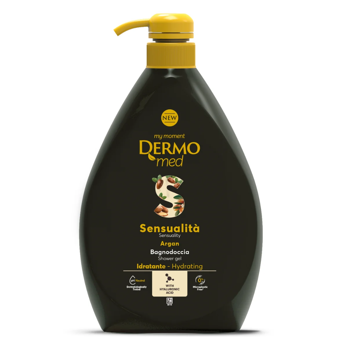 Gel de dus cu argan, 1000ml, Dermomed