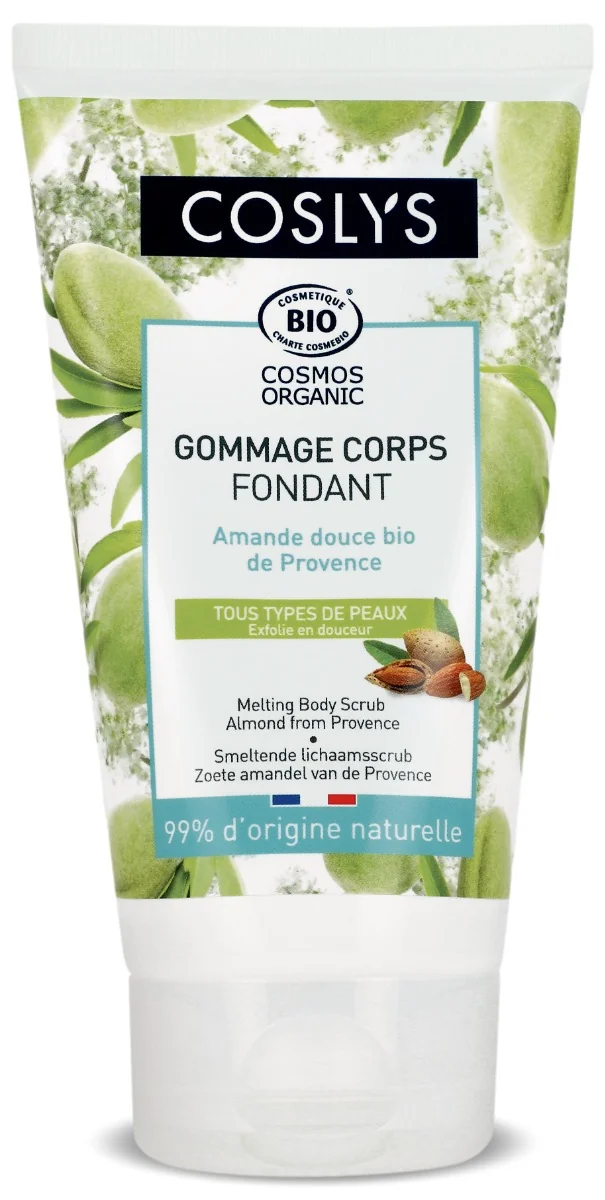 Scrub bio pentru corp cu migdale dulci, 150g, Coslys