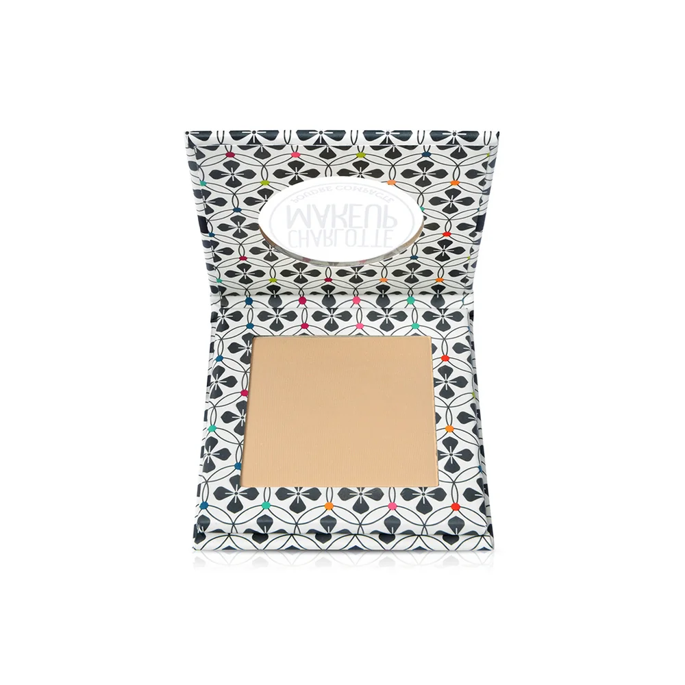 Pudra bio compacta Nude, 7g, Charlotte Bio
