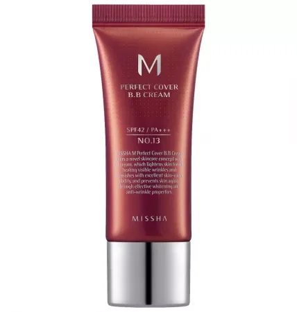 BB Cream M Perfect Cover SPF42 PA+++ No.13 Bej Luminos, 20ml, Missha