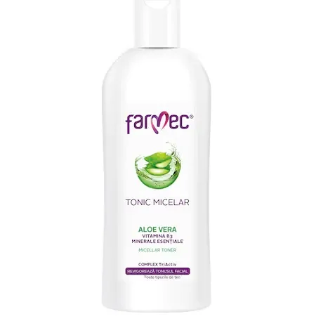 Tonic micelar fara alcool, 150ml, Farmec