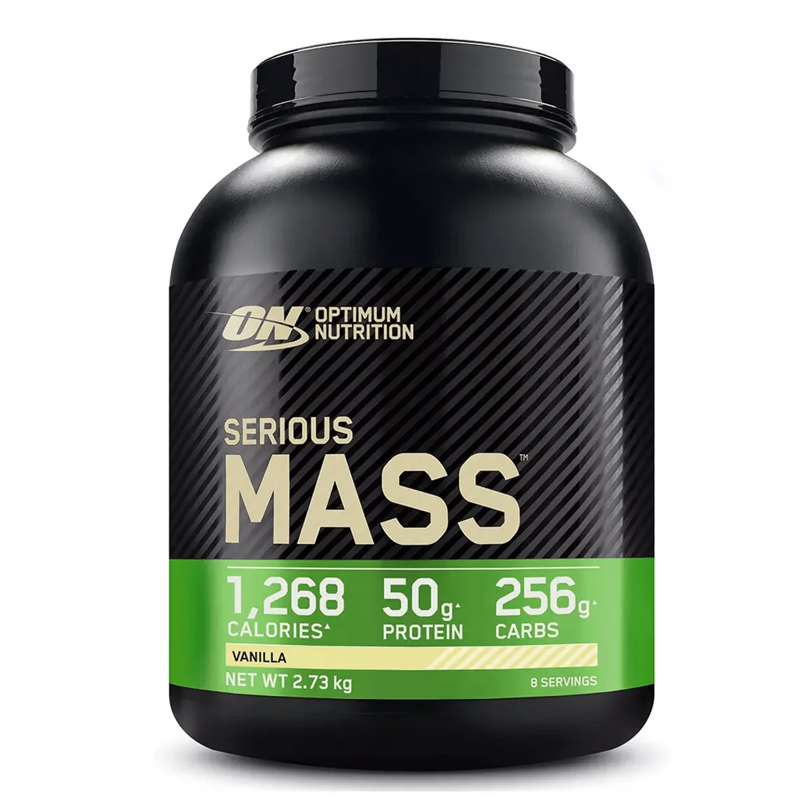 Gainer pudra proteica proteine din zer 100% Serious Mass Vanilie 2.73kg, Optimum Nutrition