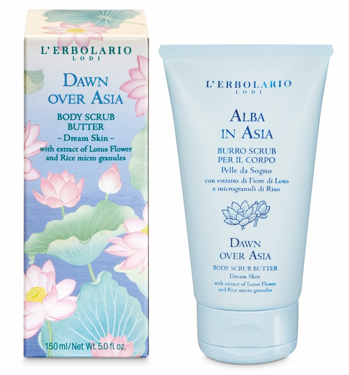 Exfoliant de corp Dawn over Asia, 150ml, L'Erbolario