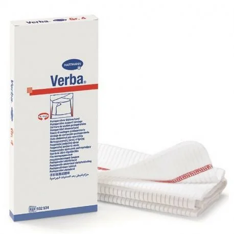 Centura Elastica Cu Sustinere Abdominala Postoperatorie Verba Marimea 3, 85-95 cm, Hartamnn