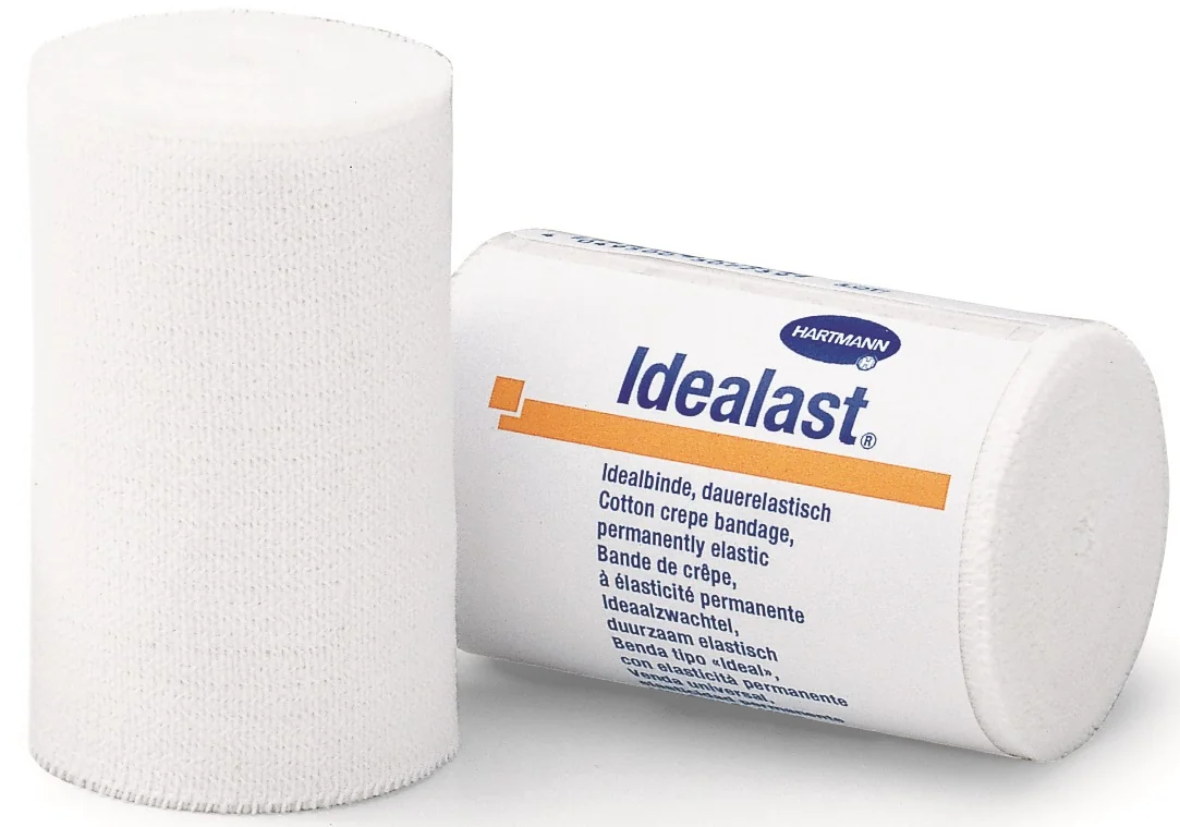 Fasa Rola Elastica Pentru Compresie Moderata, 10 cm x 5 m, Idealast
