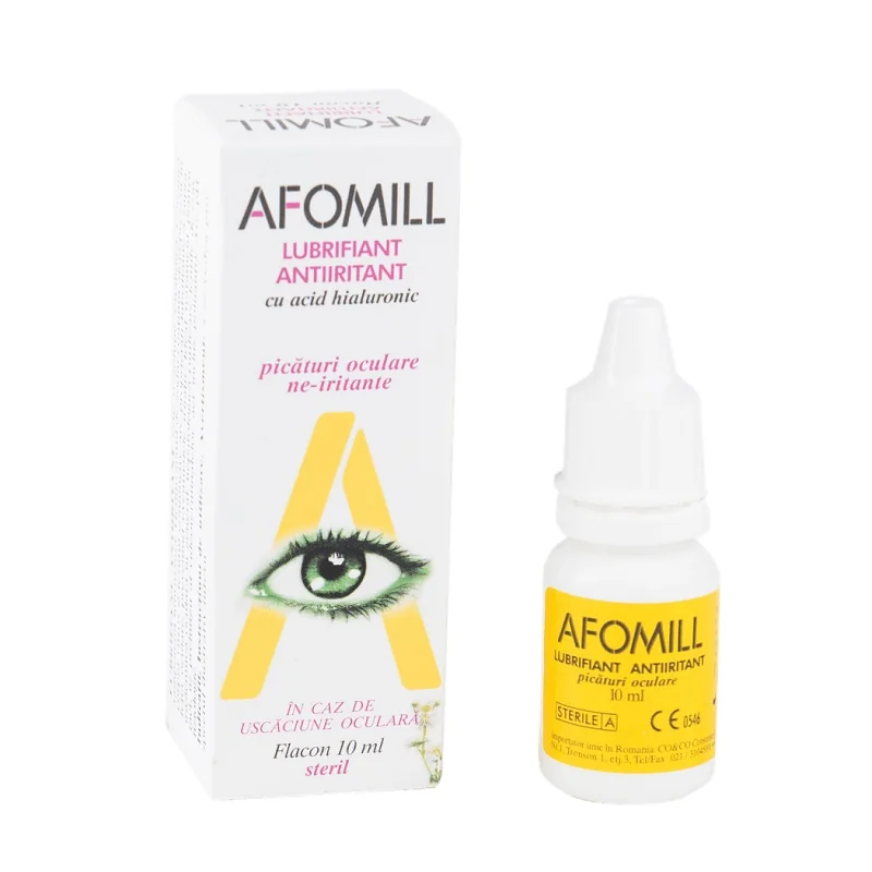 Picaturi Oculare Decongestionante, 10ml, Afomill