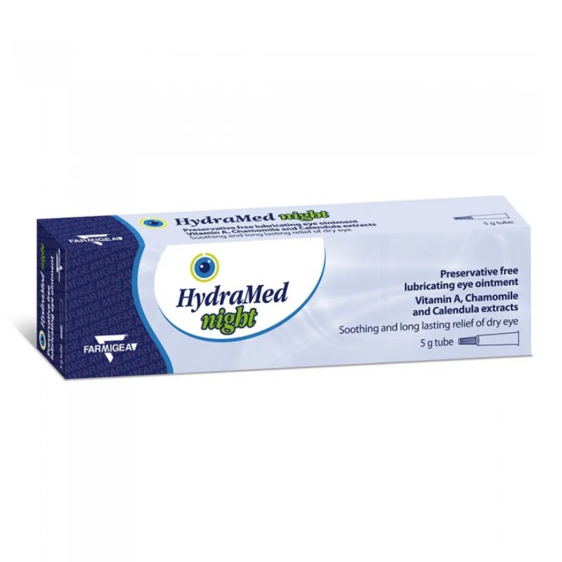 Hydramed Night Unguent Oftalmic, 5 g, Farmigea
