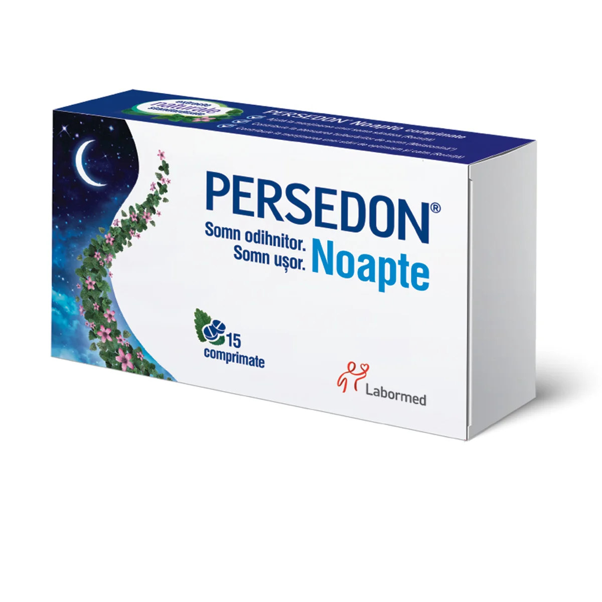 Persedon Noapte, 15 Comprimate, Labormed