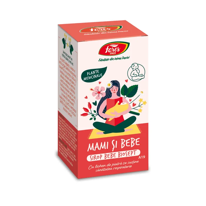 Sirop Indulcit Cu Fructoza Bebe Biosept, 100 ml, Fares
