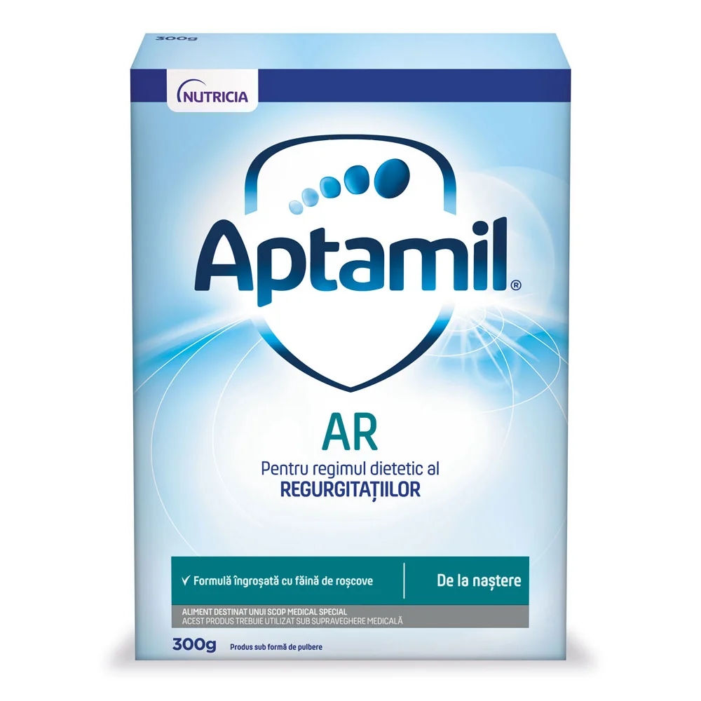Lapte Pentru Regimul Dietetic Al Regurgitatiilor De La Nastere AR, 300g, Aptamil