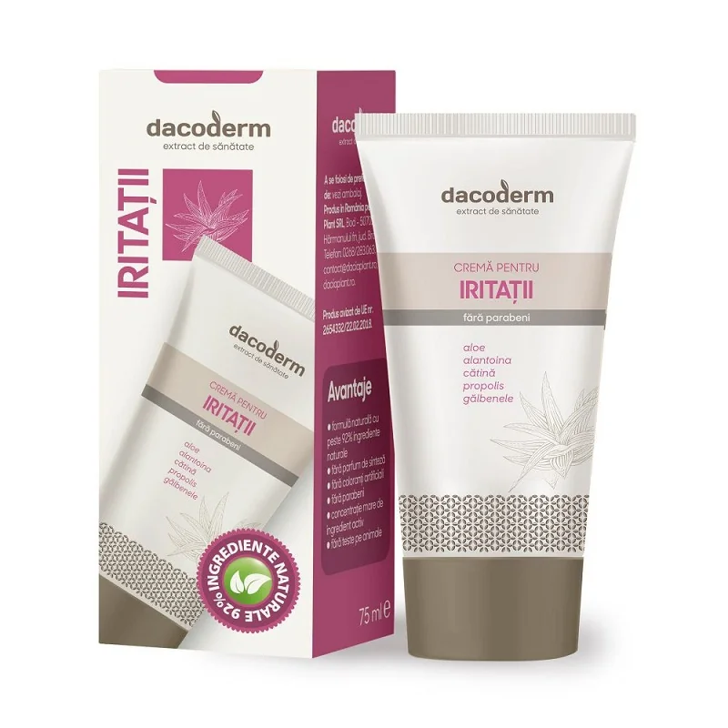 Crema Pentru Iritatii Dacoderm, 75ml, Dacia Plant