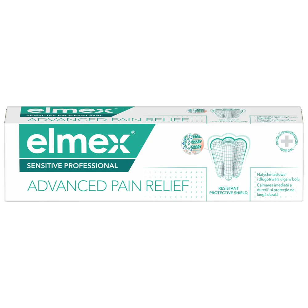 Pasta De Dinti Sensitive Professional Advanced Pain Relief, 75ml, Elmex