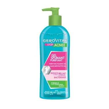 Gel Spumant Purifiant Stop Acnee, 150 ml, Gerovital