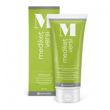 Gel De Dus Pentru Corp Si Par Mediket Versi, 200 ML, Benemedo
