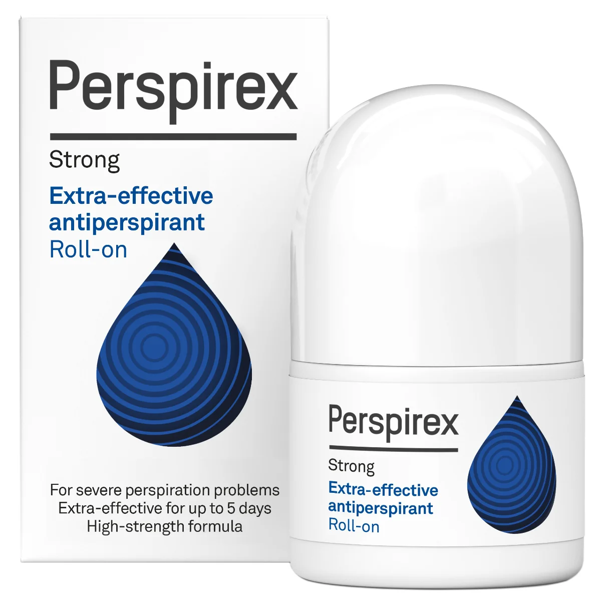 Deodorant Roll-On Cu Protectie 5 Zile Strong, 20ML, Perspirex