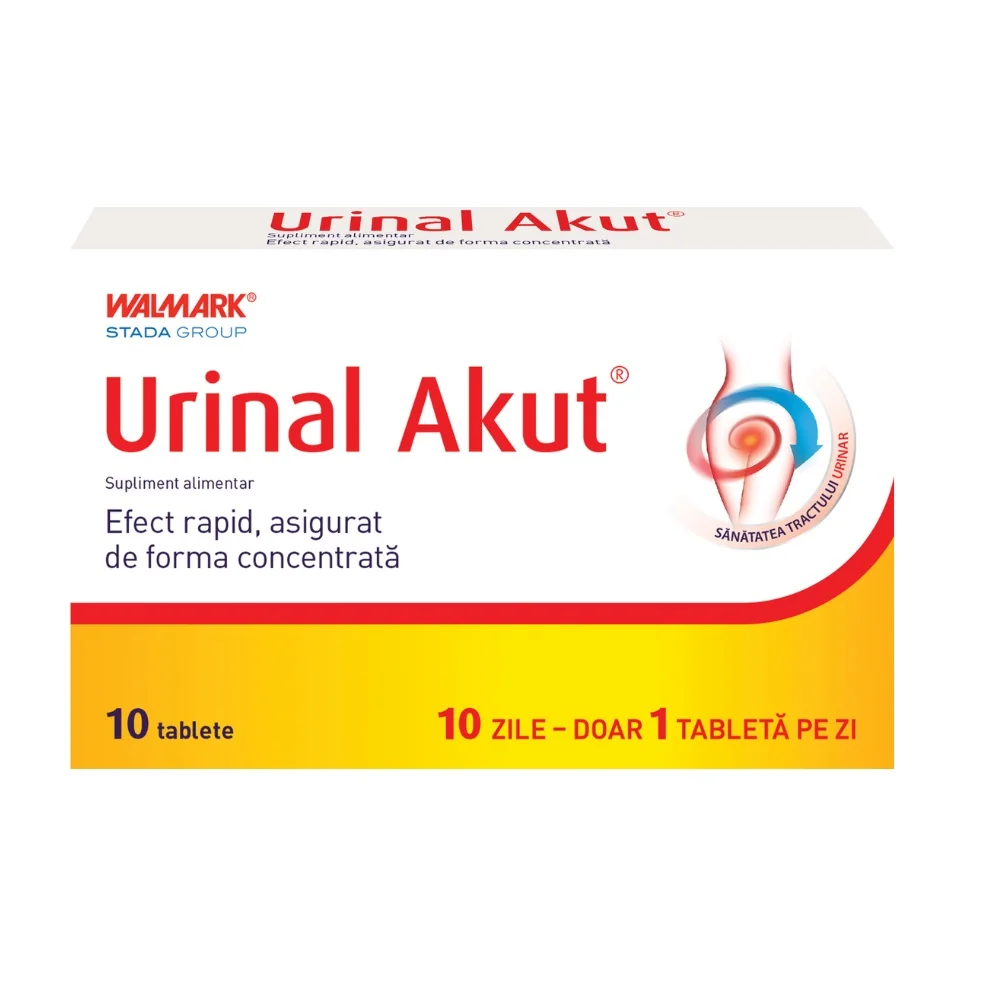 Urinal Akut Idelyn, 10 Tablete, Walmark