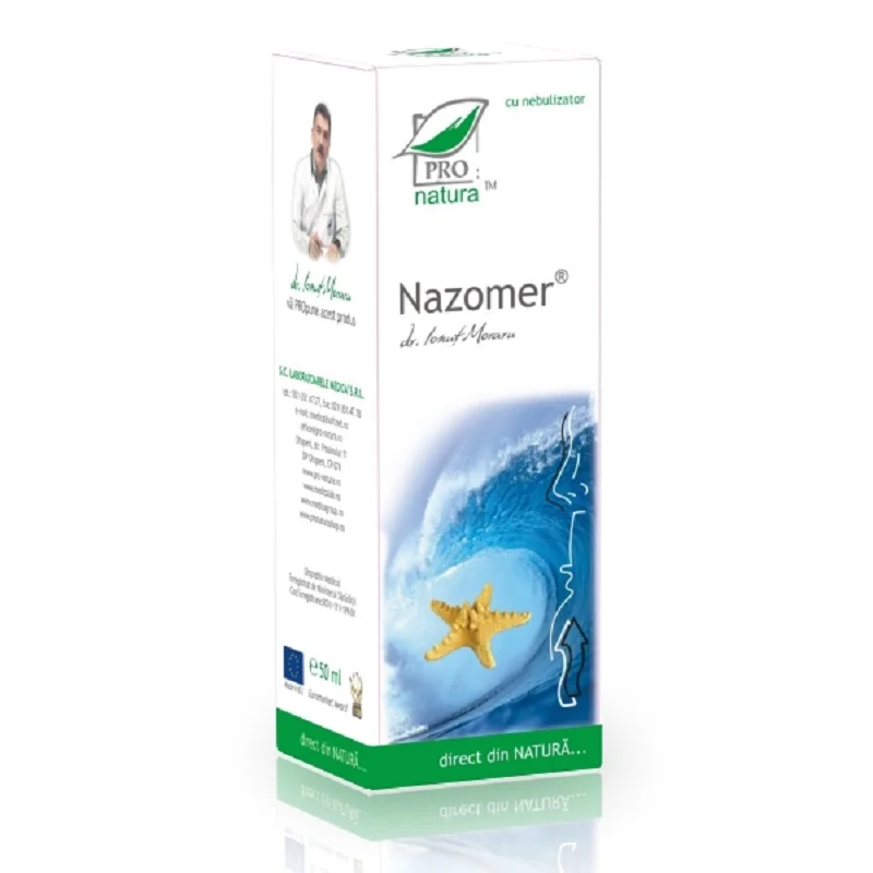 Nazomer Spray Nazal, 30 Ml, Pro Natura