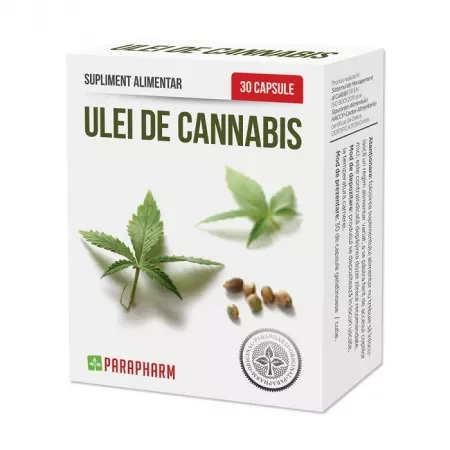 Ulei De Canabis, 30 Capsule, Parapharm