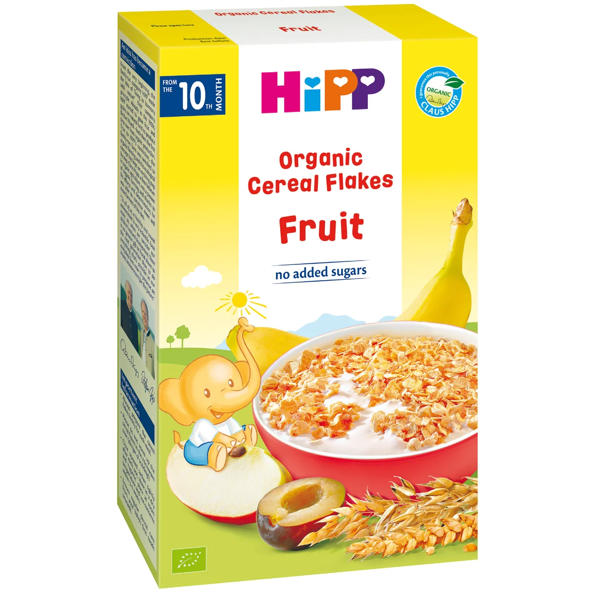 Fulgi De Cereale Ecologice Cu Fructe, 200g, Hipp