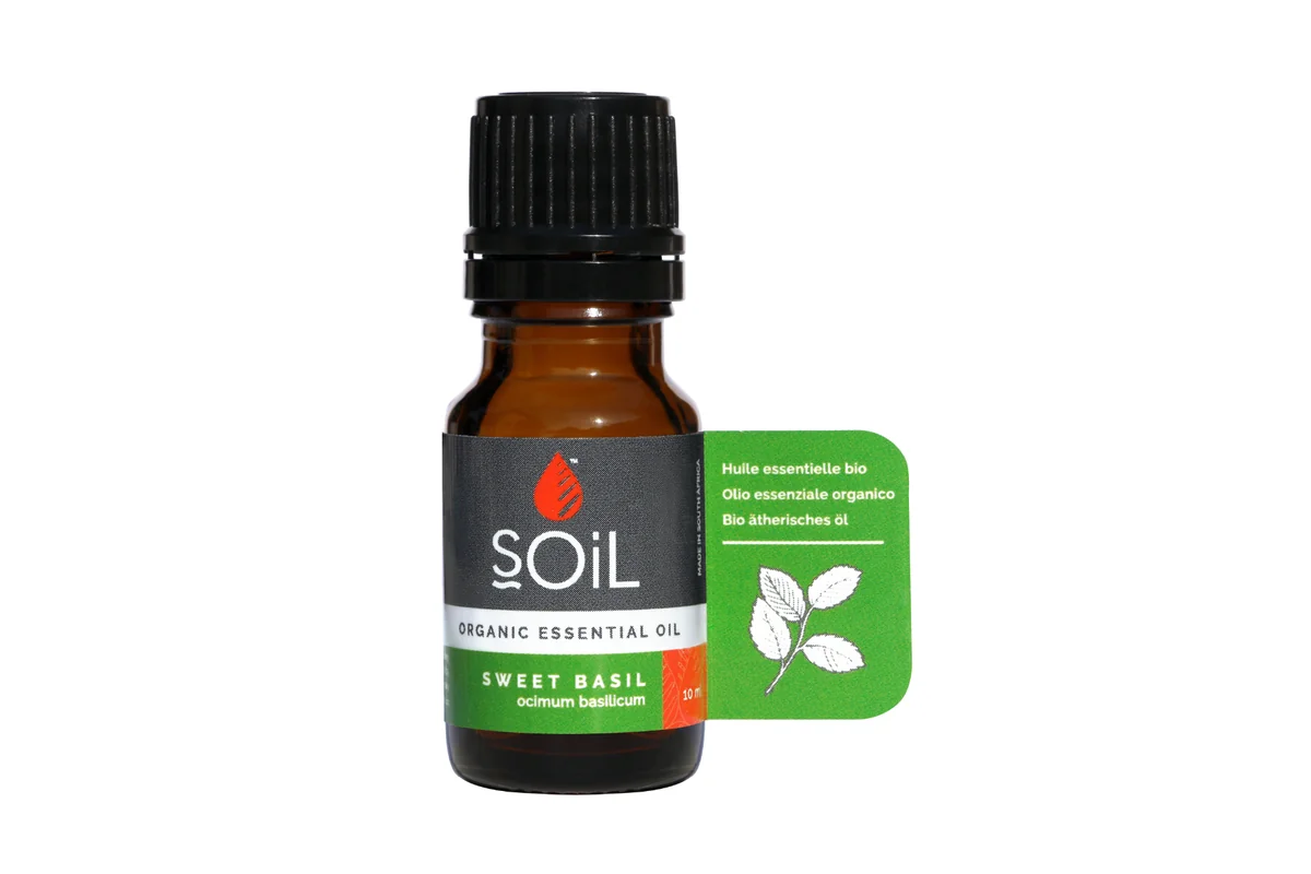 Ulei Esential Basil- Busuioc 100% Organic, 10ml, Soil