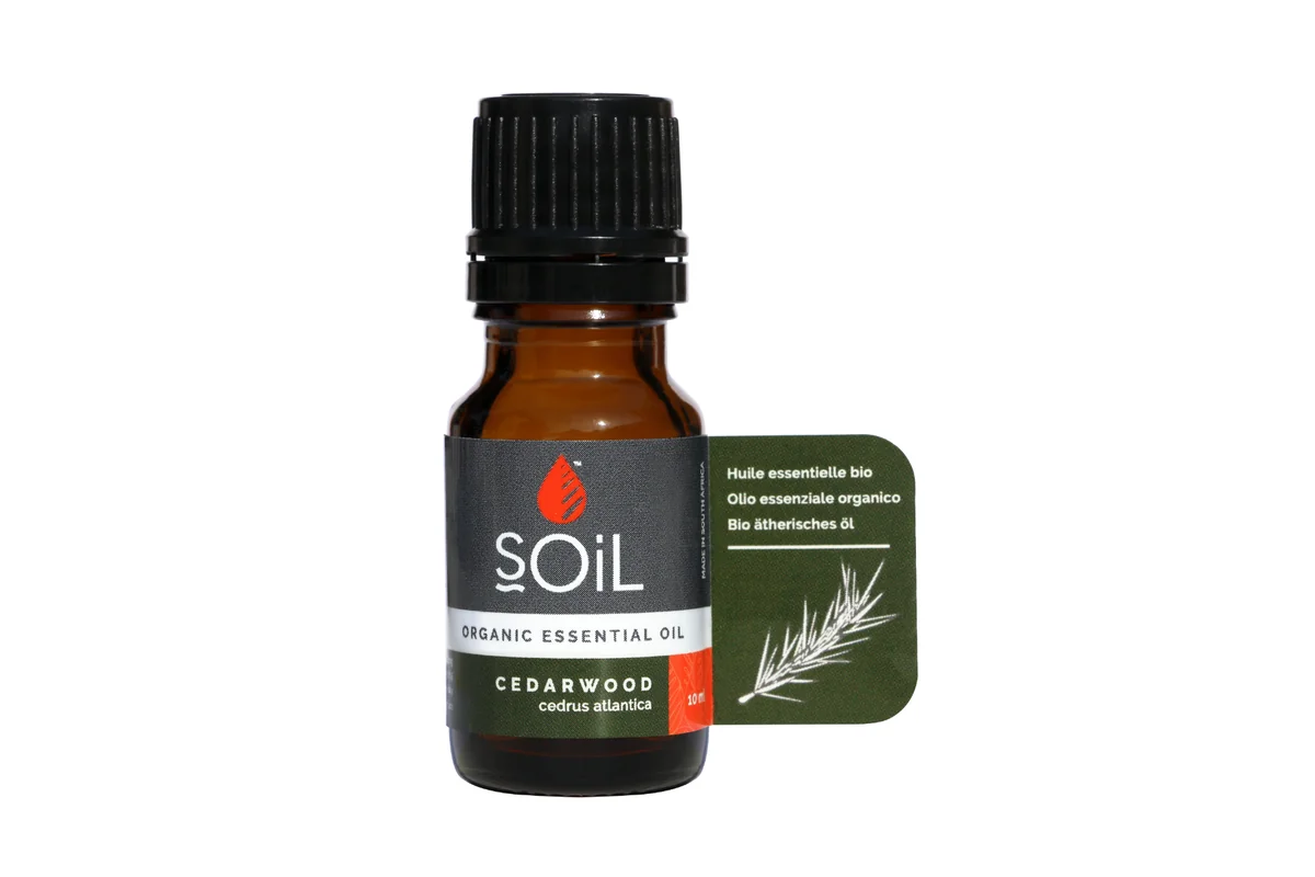 Ulei Esențial Cedarwood - Cedru 100% Organic, 10ml, Soil