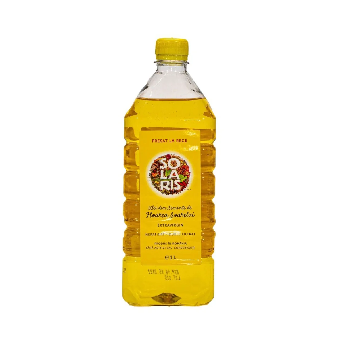 Ulei De Floarea Soarelui Presat La Rece, 1L, Solaris