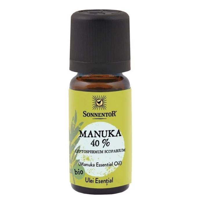 Ulei Bio Esential Manuka 40% (Leptospermum Scoparium) In Alcool, 10ml, Sonnentor