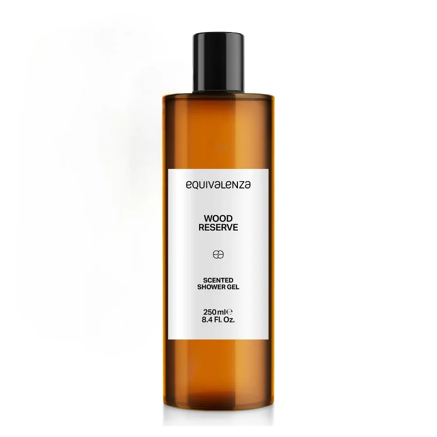 Gel de dus unisex Layering Wood Reserve, 250ml, Equivalenza