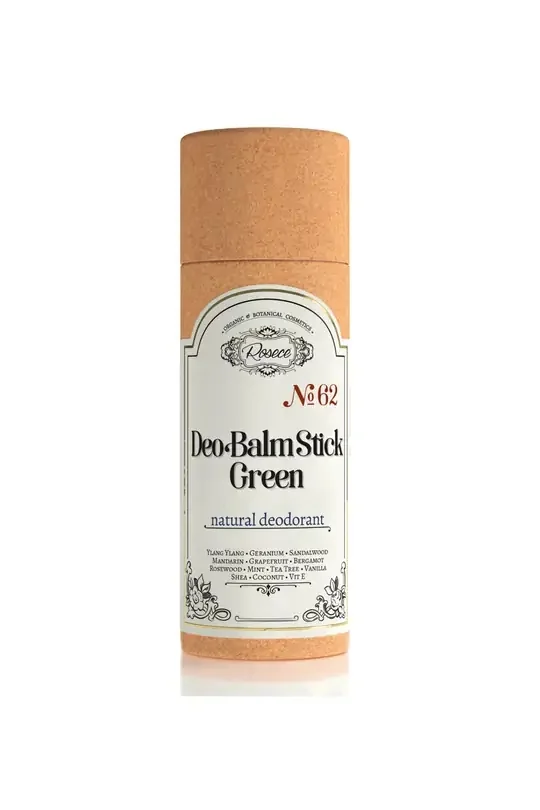Deodorant solid 100% natural Green, 60ml, Rosece