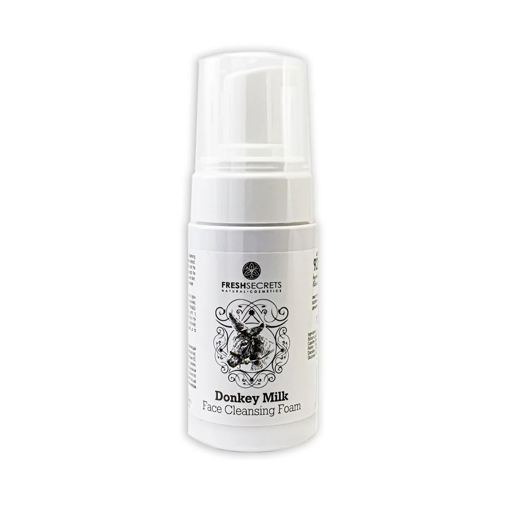 Spuma de curatare faciala cu lapte de magarita, 100ml, Fresh Secrets
