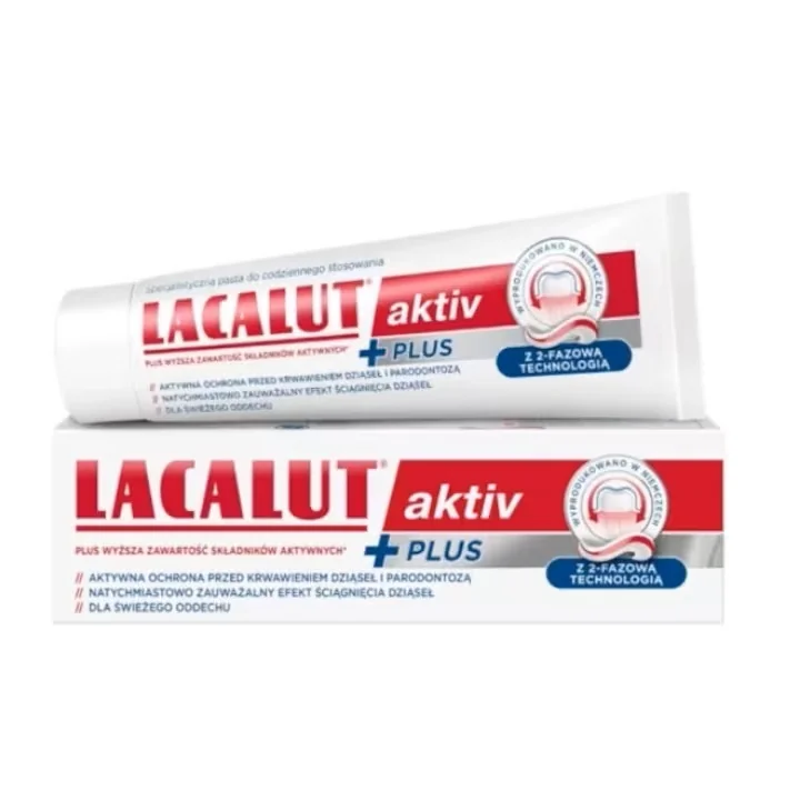 Pasta de dinti Aktiv Plus, 75ml, Lacalut
