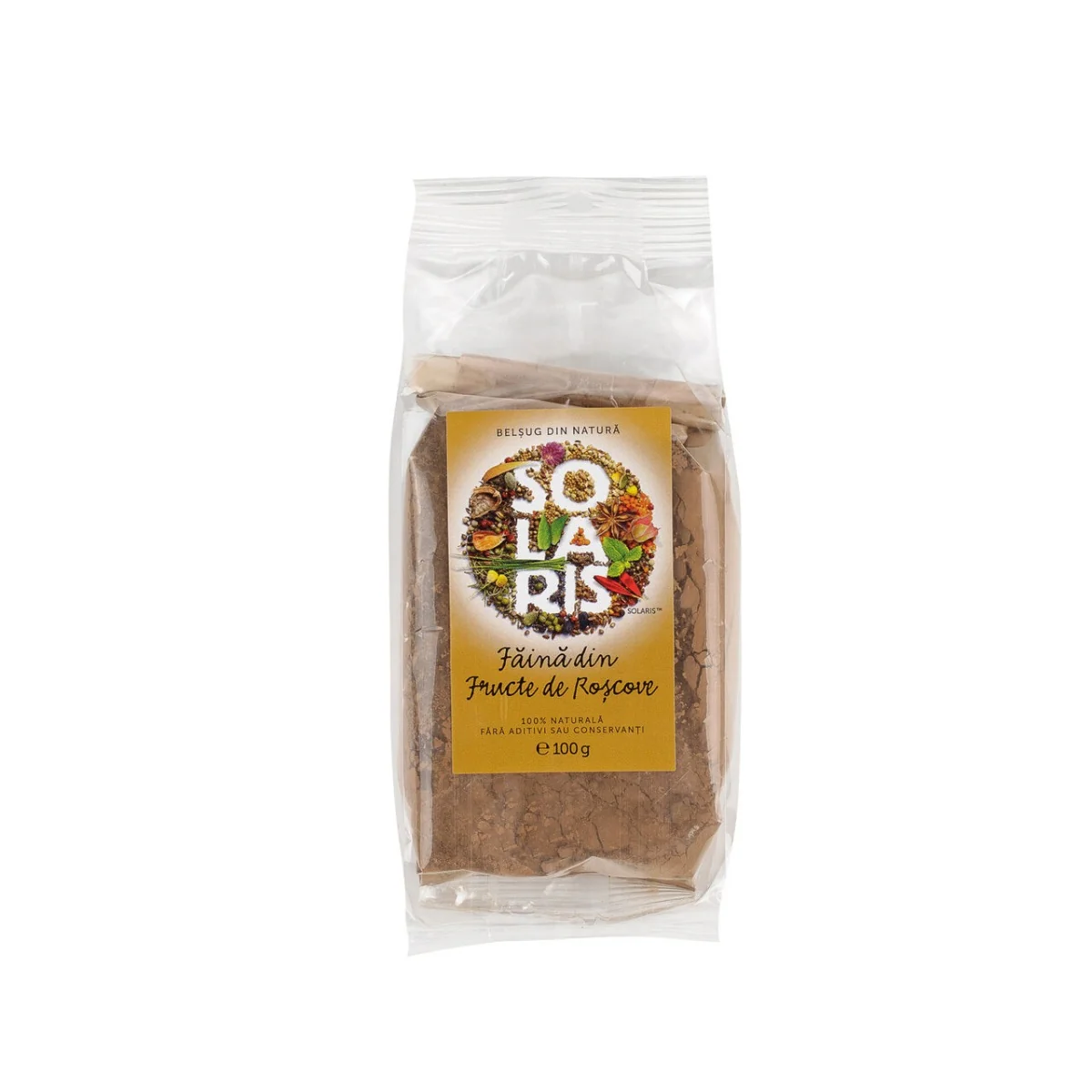 Faina Din Fructe De Roscove, 100g, Solaris
