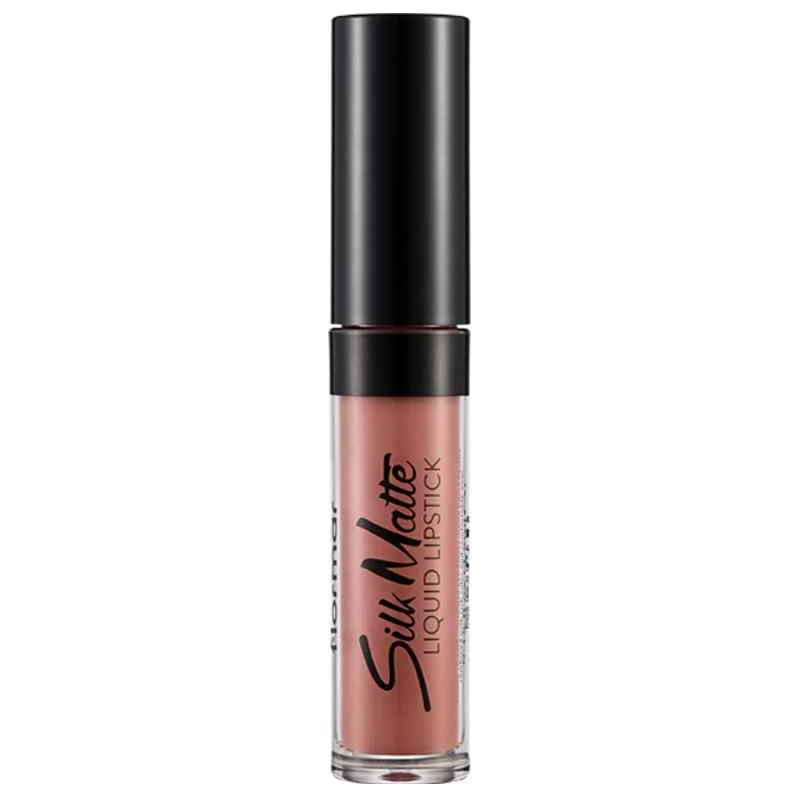 Ruj de buze lichid Silk Matte No 02 Fall Rose, 4.5ml, Flormar