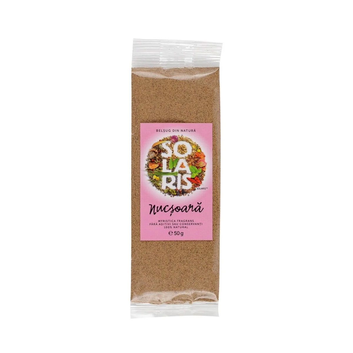 Condiment Nucsoara Macinata, 50g, Solaris