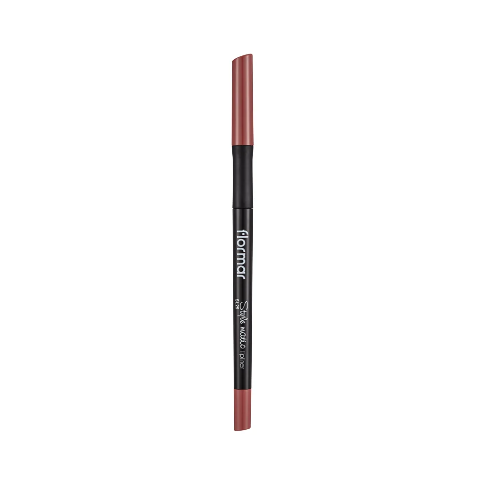 Creion de buze Stylematic 25 Dusty Rose, 0.35g, Flormar