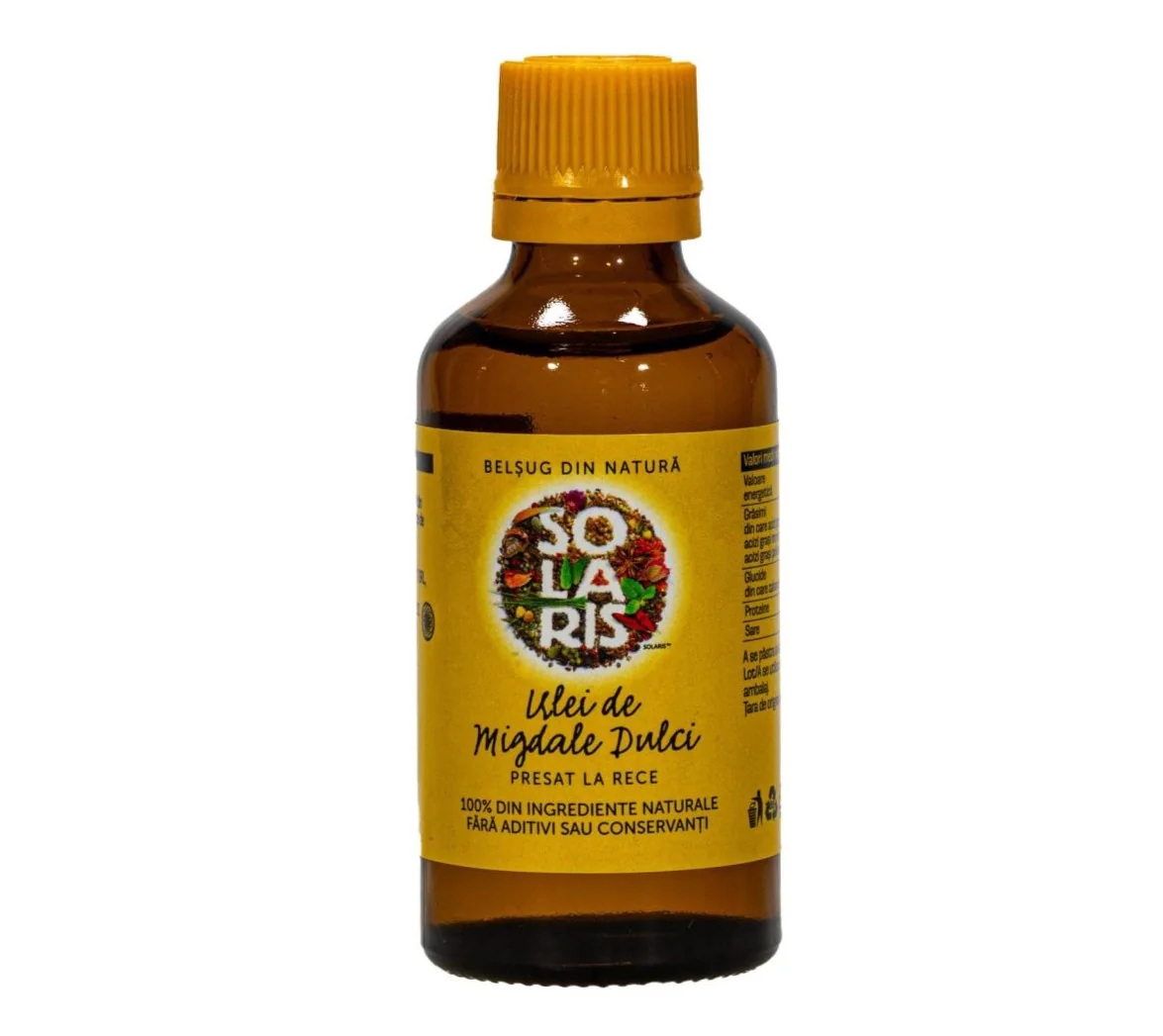 Ulei Migdale Dulci, 50ml, Solaris