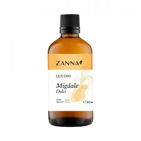 Ulei din Migdale Dulci, 100ml, Zanna