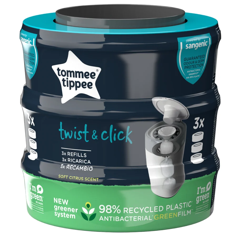 Rezerve Twist&Click, 3 Bucati, Tommee Tippee