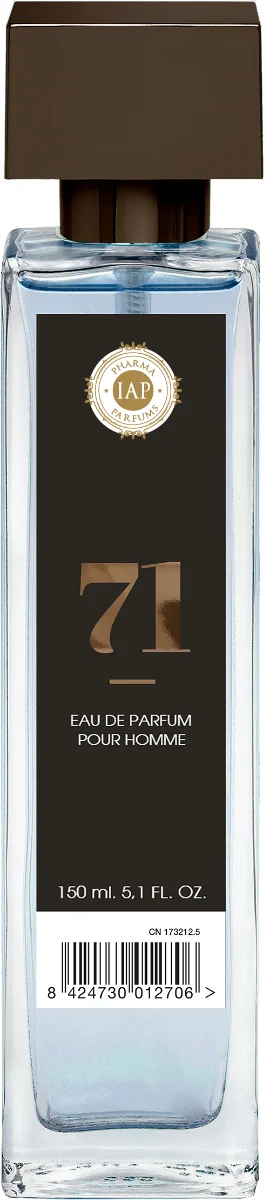 Apa de parfum pentru barbati Nr. 71, 150ml, IAP Pharma