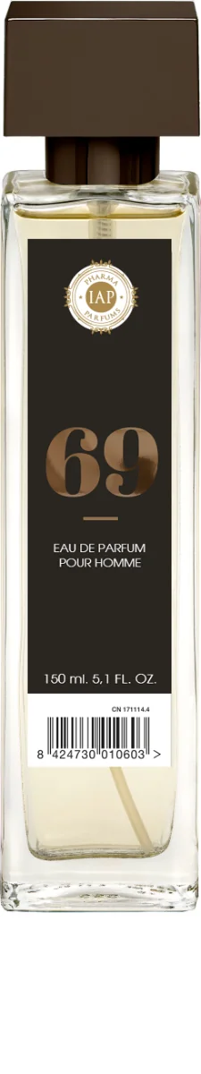 Apa de parfum pentru barbati Nr. 69, 150ml, IAP Pharma