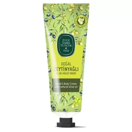 Crema de maini si de corp cu ulei natural de masline, 50ml, Eyup Sabri Tuncer