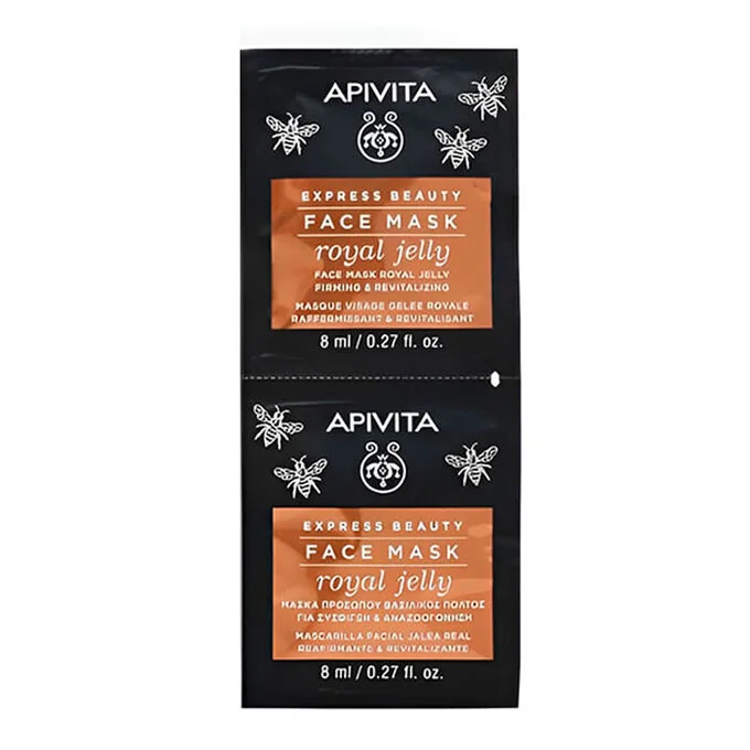 Apivita Express Masca Cu Laptisor De Matca, 2 x 8ml