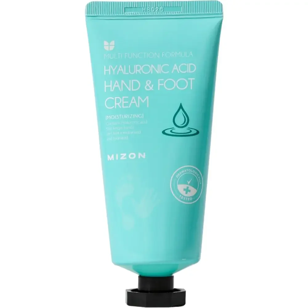 Crema pentru maini si picioare cu acid hialuronic, 100ml, Mizon