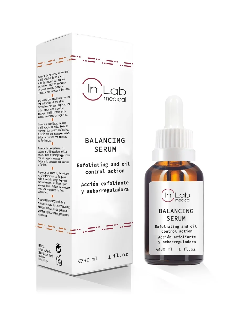 Ser concentrat pentru echilibrarea tenului Balancing, 30ml, InLab Medical