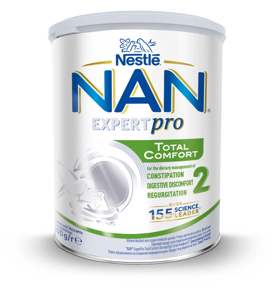 Aliment destinat unor scopuri medicale speciale de la nastere NAN Comfort 2, 800g, Nestle