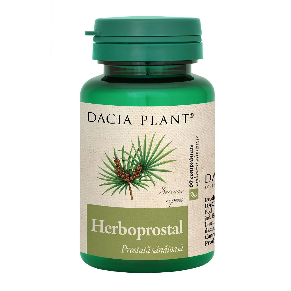 Herboprostal, 60 Comprimate, Dacia Plant