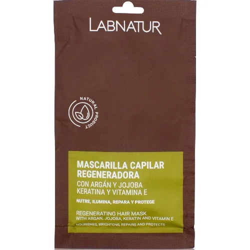 Masca de par cu Keratina Ulei de Argan si Jojoba, 20ml, LabNatur