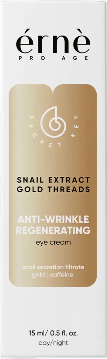 Crema pentru zona ochilor cu extract de Mucus de melc, 15ml, Erne