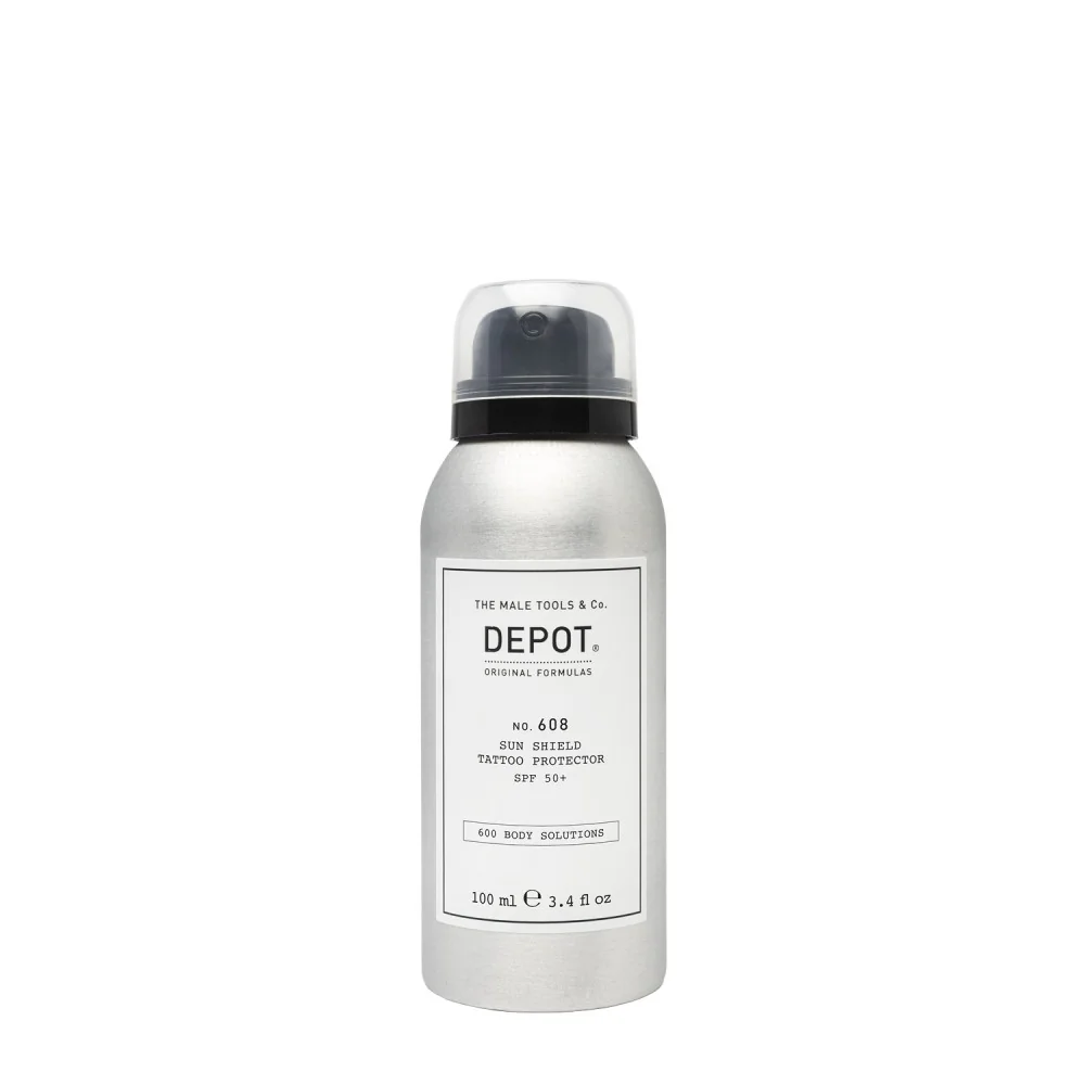 Spray transparent cu protectie solara SPF 50+ 608, 100ml, Depot